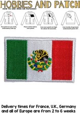 patch bandiera Messico toppa