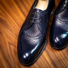 Scarpa derby in pelle colore