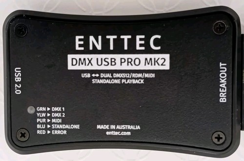 Interfaccia enttec dmx usb - usb, pro