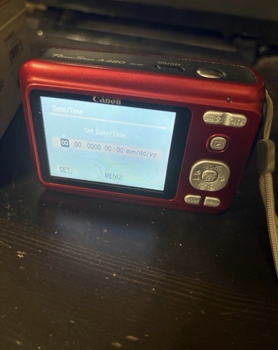 Canon powershot a480 rosso - a480, 10