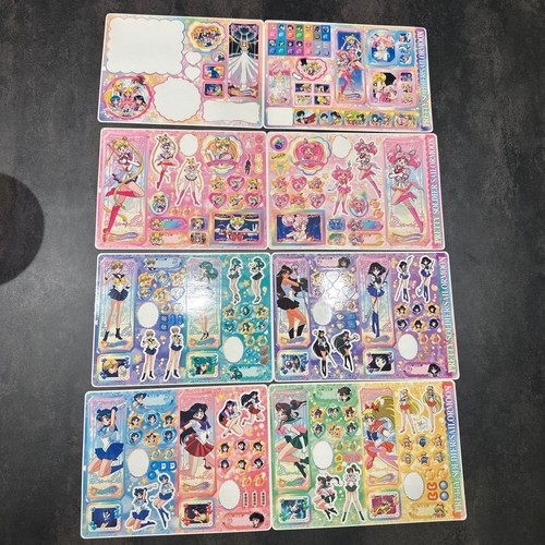 Set fogli adesivi sailor moon - set,