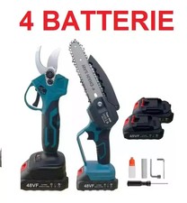 KIT 2 PZ FORBICE A BATTERIA DA