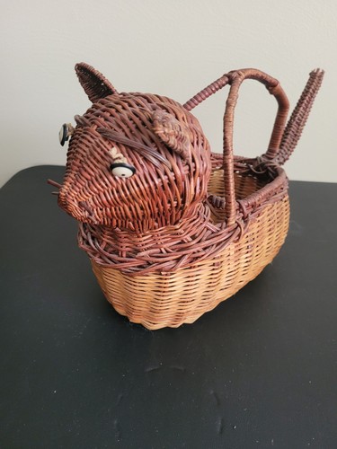 Cesto vimini vintage forma