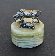 Statuina mucche miniatura