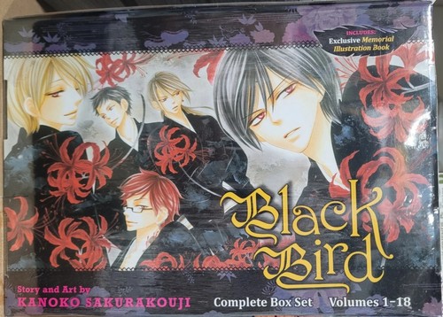 Black bird manga - black, box