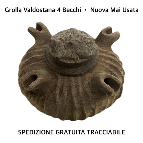 Grolla valdostana legno - valdostana,