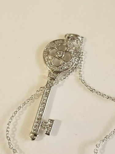 Collana chiave argento - collana,