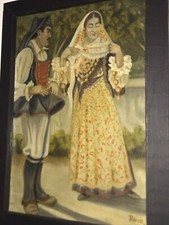 SARDEGNA ANTICO QUADRO SARDO