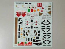 DEC19 Tameo Kits T416 decals per TMK400 Ferrari 150 Italia Giappone GP 2011 1/43