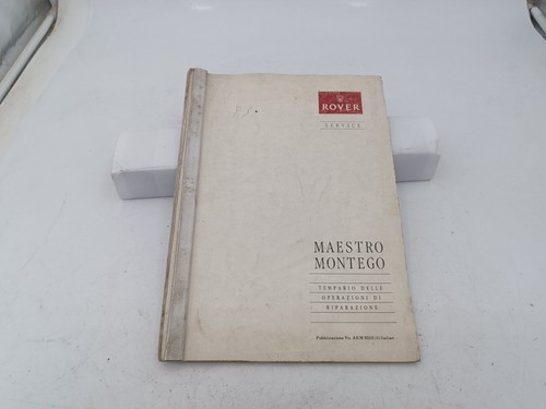 Manuale officina rover maestro - manuale,