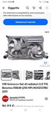 VW Scirocco Set di radiatori 2.0 Tdi 140cv (140 HP) 2009