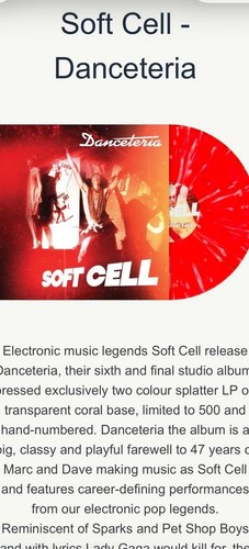 Soft cell danceteria - soft,