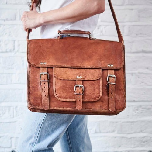 Borsa vera pelle vintage - in,