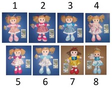 Bambola di pezza cm 30 morbida