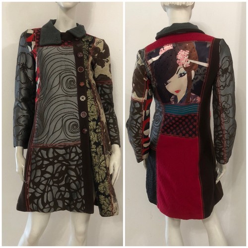 Desigual cappotto beige - cappotto,