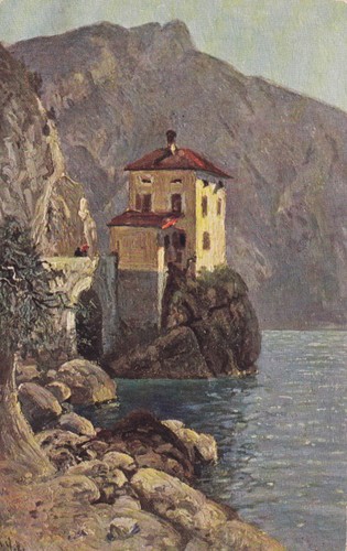 Cartolina trento lago di - di,