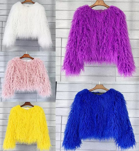 Cappotto donna mongolo