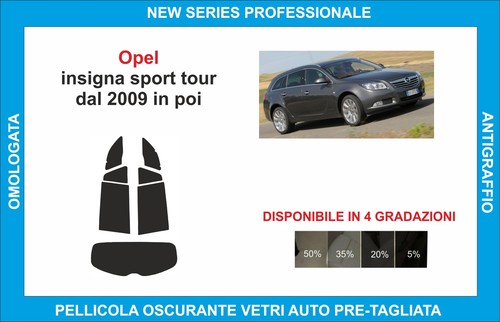 Pellicole oscuranti vetri - pellicole, opel