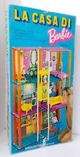 BARBIE TOWN HOUSE - CASA DI BARBIE 1975 Mattel italy 1 ed. rare and full in box