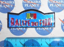 ADESIVO STICKER VINTAGE AUTOCOLLANT AUTO MOTO TUNING RALLYE DEI FIORI PRISMATICO