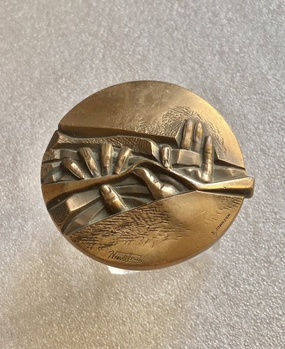 Medaglia bronzo 150 anni di - bronzo,