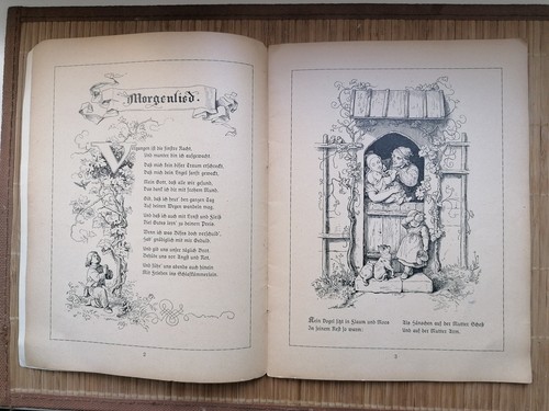 Vecchio libro kinderland - libro,