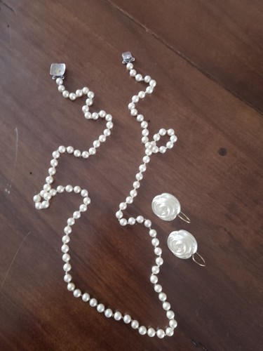 Collana perle vintage - collana, e