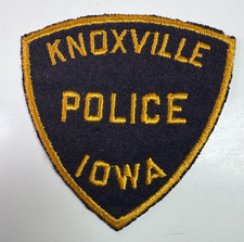 Knoxville Police Iowa IA Felt