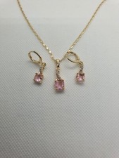 Elegante Set Collana Orecchini