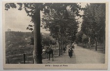 Cartolina orte campo - orte, fiera