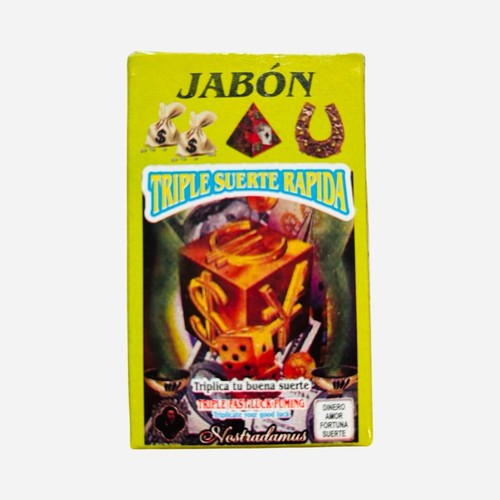 Triple suerte rapida - jabon,