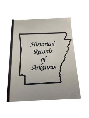 Historical records arkansas - historical, of