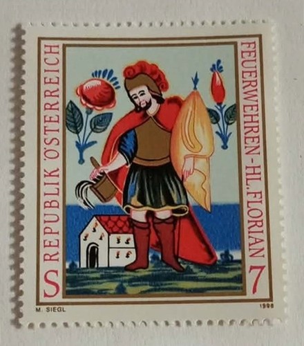 Francobollo rep austria san - francobollo, d'austria-san