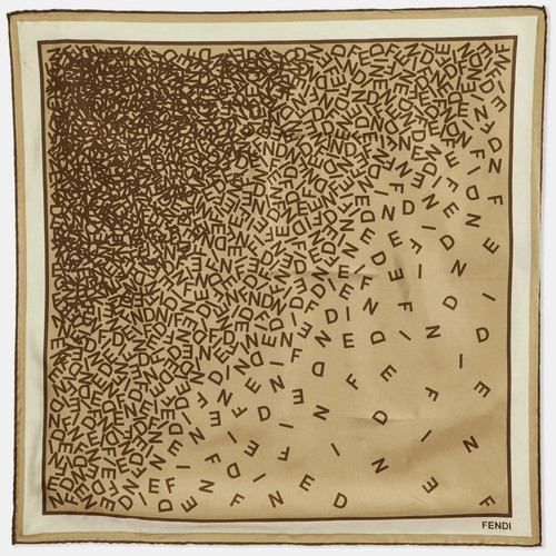 Sciarpa seta fendi - sciarpa,