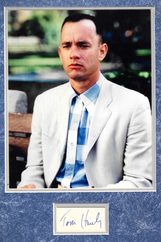 Hanks tom foto - hanks,, autografata