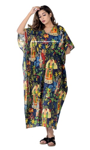 Cotone indiano kaftano - cotone,