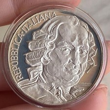 GOLDONI 500 LIRE 1993 ARGENTO SILVER PROOF UNC