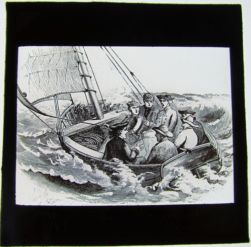Glass magic lantern slide the - magic,