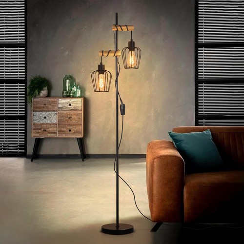 Zmh lampada terra vintage - zmh,