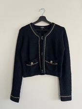 GIACCA CHANEL NERA IN CASHMERE