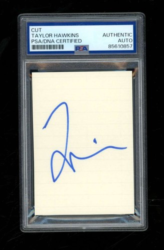 Autografo taylor hawkins - autografo,