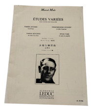 Etudes Variees Dans Toutes les Tonalites Saxophone Metodo Sassofono Marcel Mule