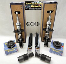 KIT 4 AMMORTIZZATORI GOLD + 2 TAMPONI + 2 SUPPORTI ANT   FIAT IDEA LANCIA MUSA Y