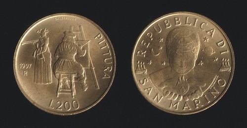 San marino 200 lire - lire, 1997