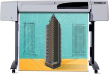 HP DesignJet 500 A0 plotter