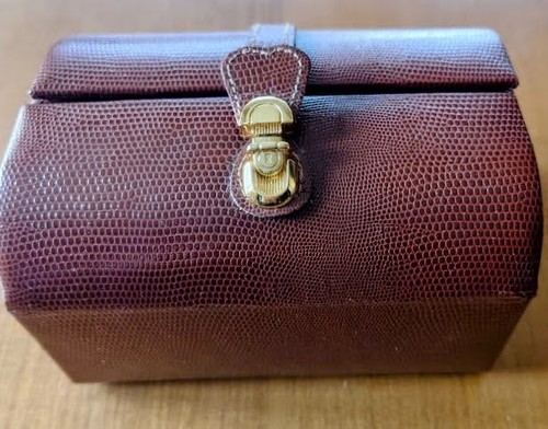 Bauletto portagioie pelle - in,