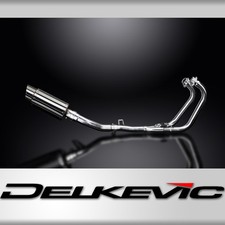 SUZUKI GW250 INAZUMA 2013-18 SCARICO COMPLETO 200mm SILENZIATORE TONDO INOX