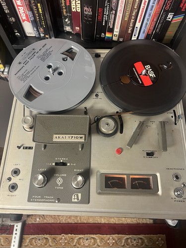 Akai 1710w reel - 1710w, reel-to-reel