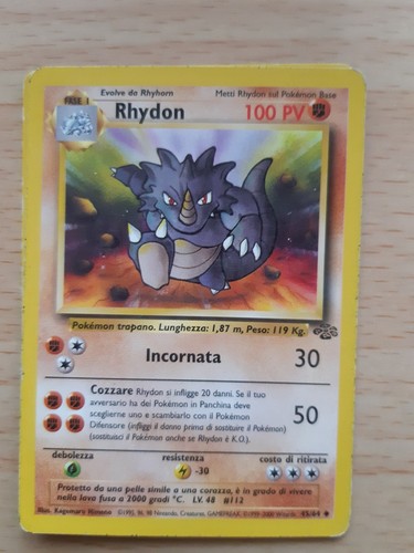 Rhydon carta pokémon - 2,