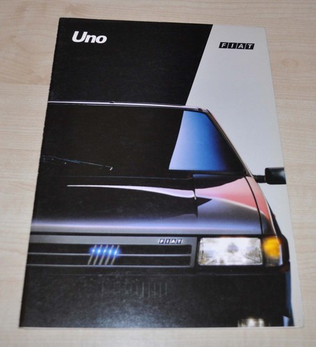 Brochure depliant fiat - depliant, eng